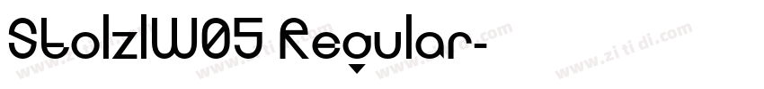 StolzlW05 Regular字体转换 StolzlW05 Regular字体转换